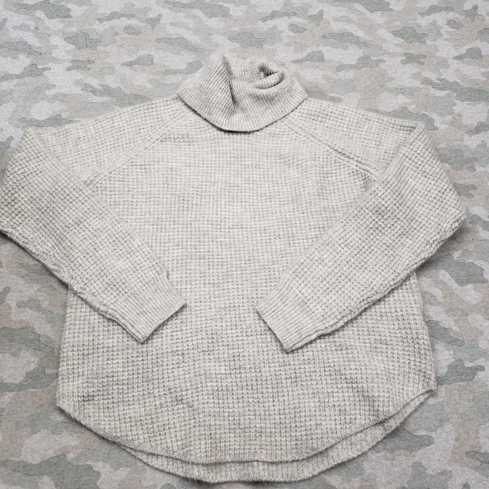 Kuhl Sweater Womens XL Gray Sienna Pullover Cowl Neck Outdoors